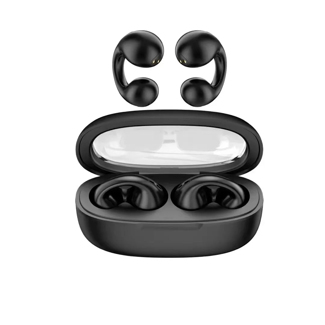 Air51 Wireless Bone Conduction Headphones Ear Clip Earphones HiFi Sound Ear Ring Style Waterproof Air51 TWS Earbuds