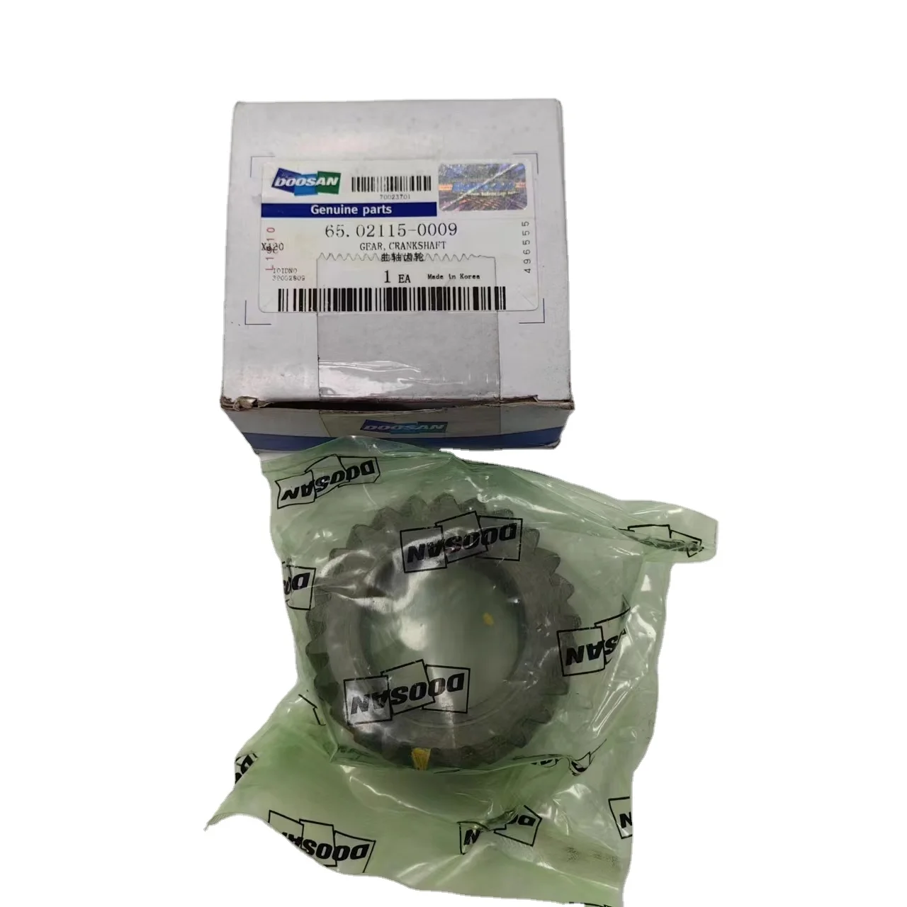 Экскаватор Daewoo грузовик автобус генератор DB58 DB58T Doosan детали двигателя 65,02115-0009 65021150009 коленчатого вала