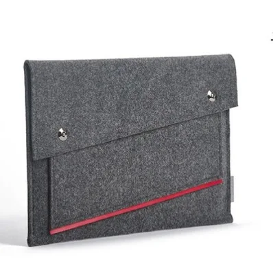 Manufacture Wholesale Fashion 11 12 13 15 Inch Felt Sleeve Laptop Bag Laptop Tablet