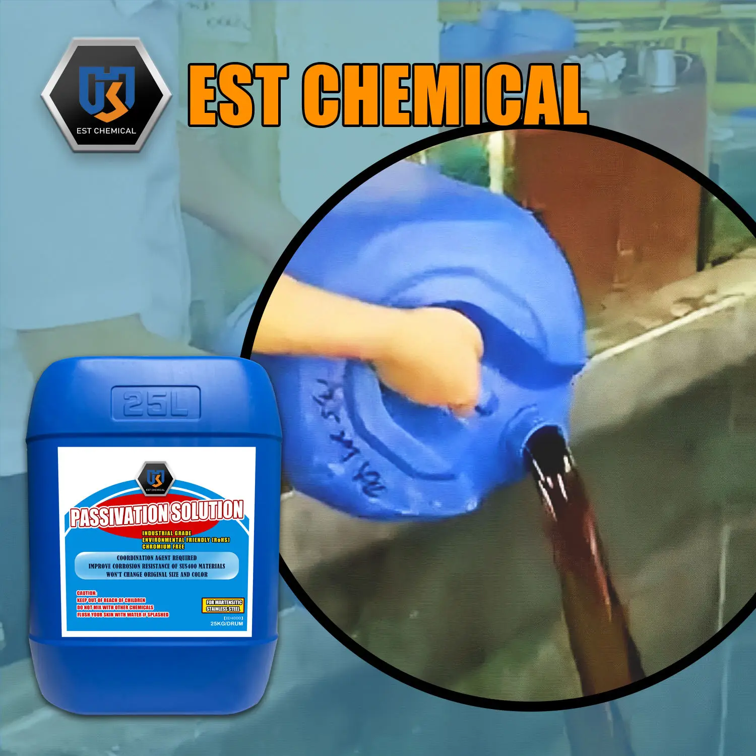 Passivation Additive/Trivalent Chromium Blue Zinc Passivation/Trivalent Blue Passivation Additive