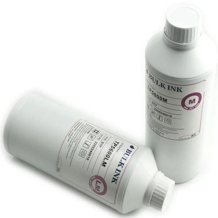 Текстильные чернила 1000 мл DTF ПЭТ переводная пленка для принтера Epson L800 L1800 L1300 R2400 L805 P600 P800