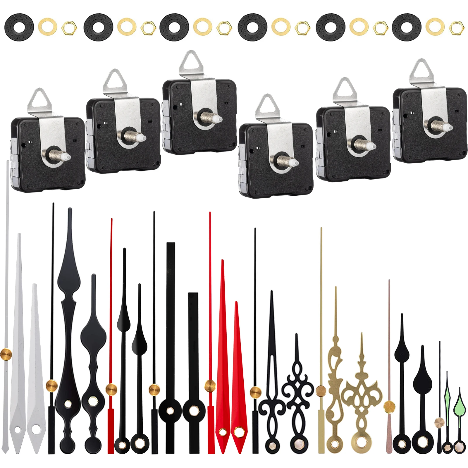 Reloj wall clock parts clock pointer hands clock movement mechanism engine