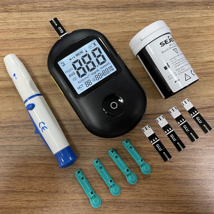 Sejoy 0.6/5 Seconds diabetes monitoring devices sugar test machine in blood