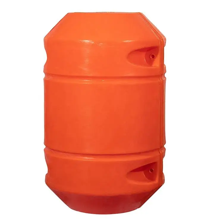 High Density Marine HDPE Plastic Dredge Pipe Floater Float For Sand Discharge Dredging Pipeline Buoy