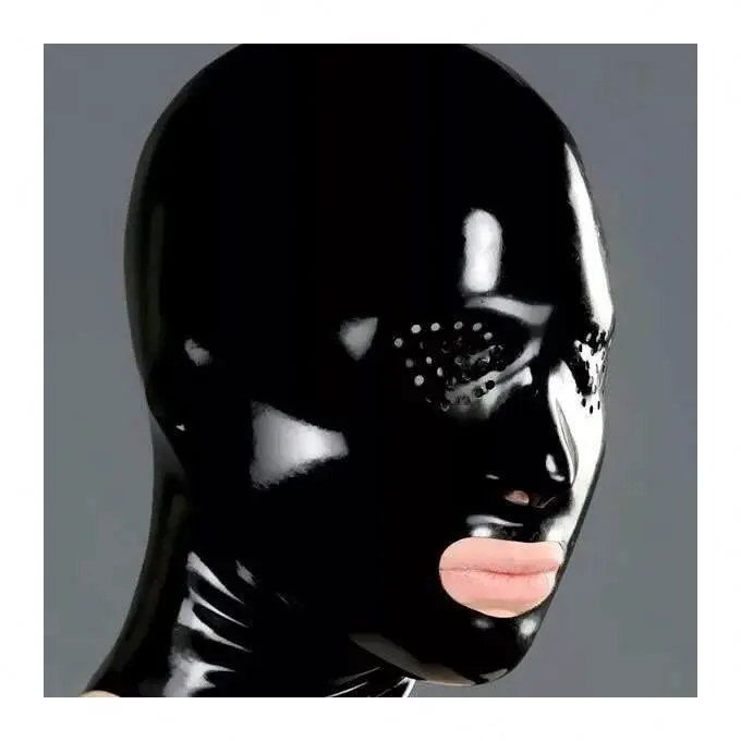 SM Mesh Hood Sexy Adult Supplies Halloween Open Role Play Ball