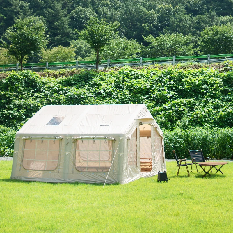 Curdy tent chinese factory cooky air tent17.28Square rice waterproof anti-uv inflatable travel tent