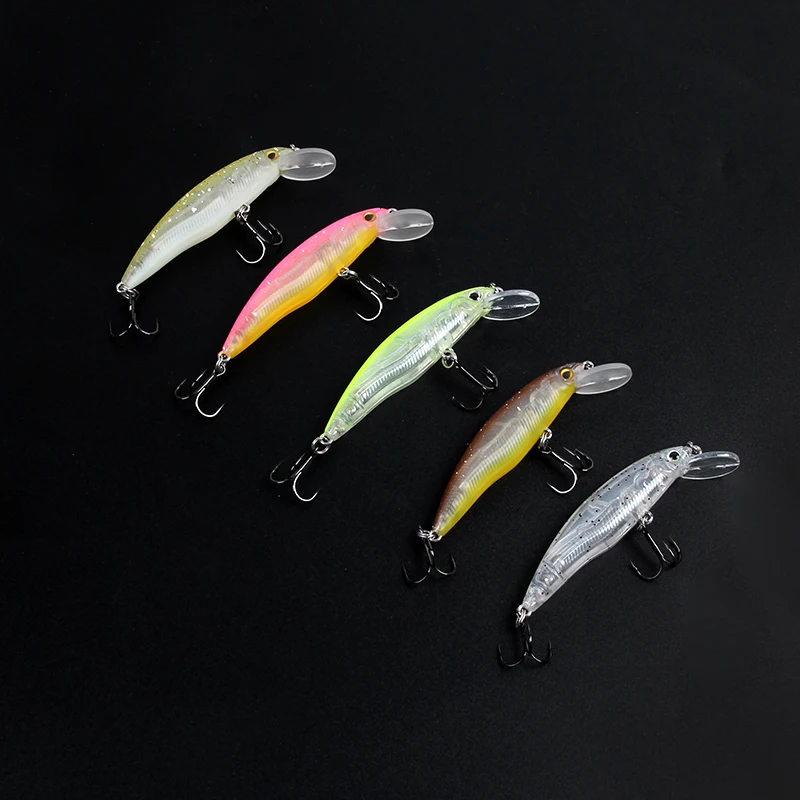 2024 New ABS Plastic Bionic Hard bait 70mm7.7g Sinking Minnow Sea Bass Leurre de peche Lures