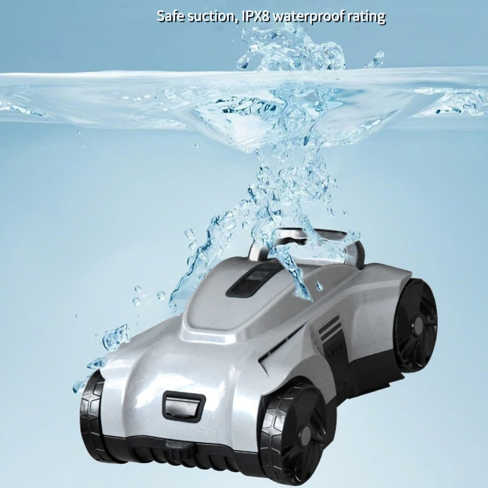 Беспроводной перезаряжаемый робот для бассейна автоматический IPX68 waterpoof плавательный бассейн робот-очиститель