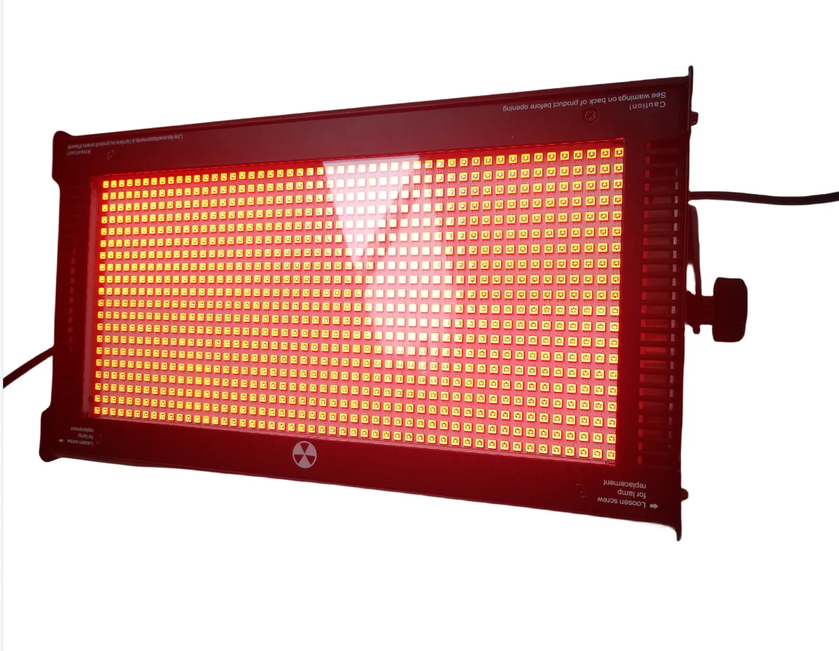 Stage Lighting DMX512 RGB  3in 1 Atomic LED Strobe Light DMX512 Flash Disco Lighting DJ Equipment