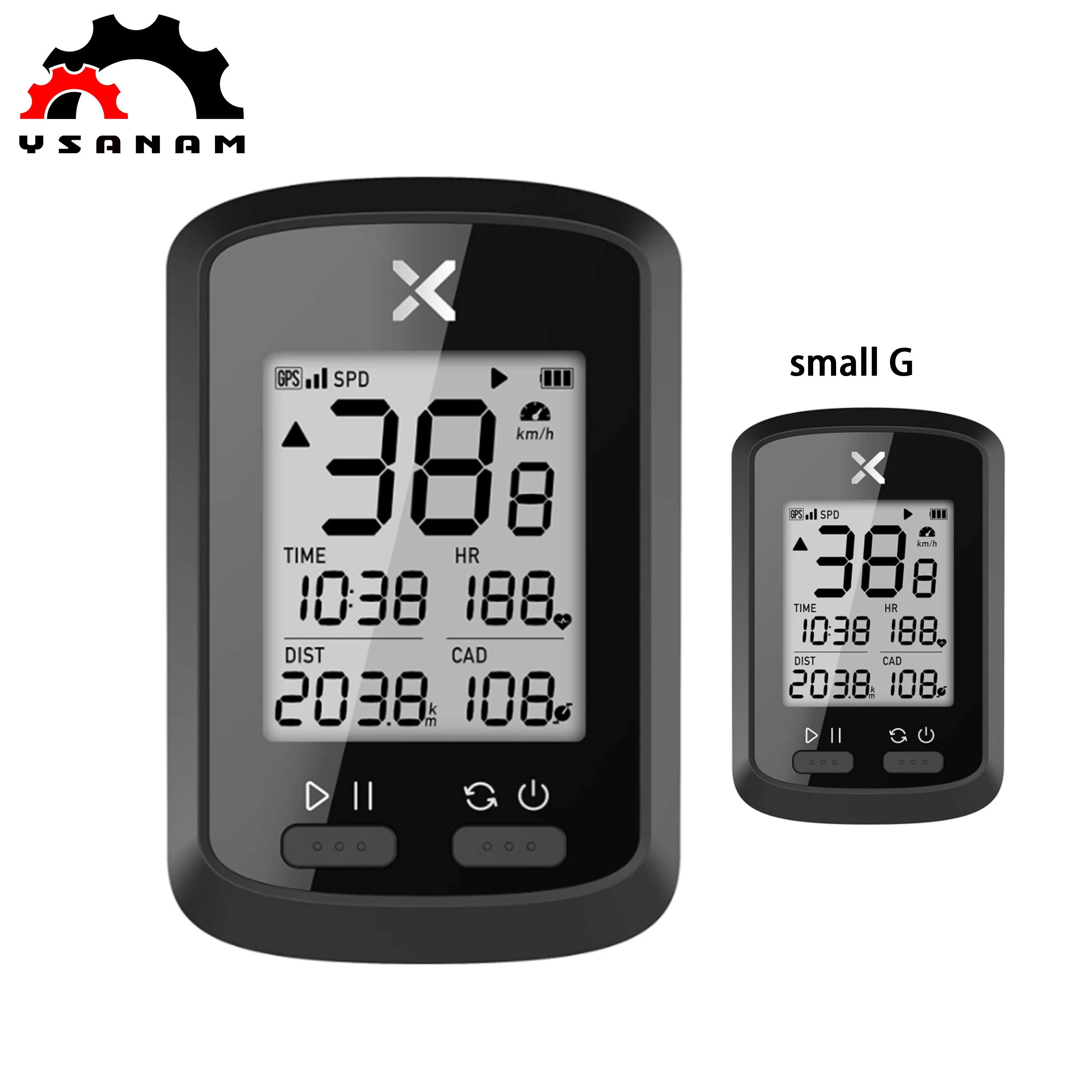 Беспроводной GPS-Спидометр YSANAM Bicicleta XOSS G ANT + водонепроницаемый дорожный велосипедный компьютер BLE