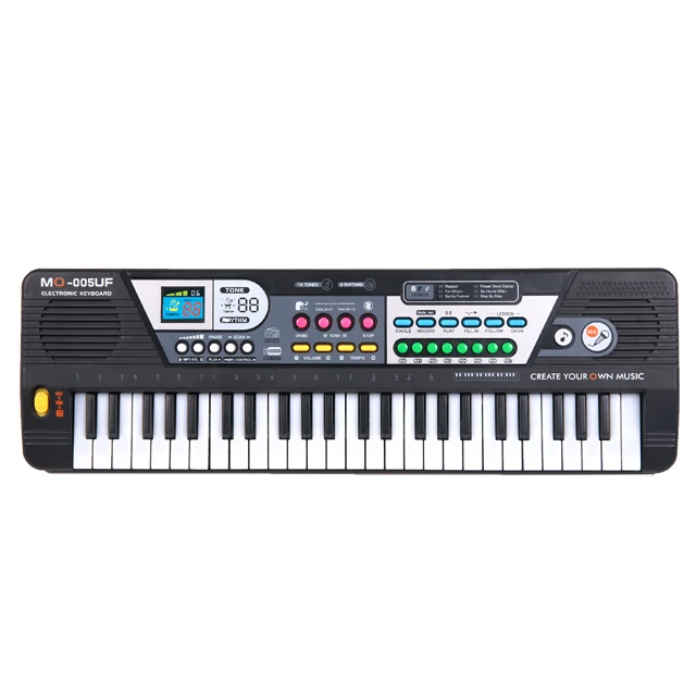 Забавные 49 клавиш пианино Детские музыкальные игрушки пианино клавиатура электронный орган