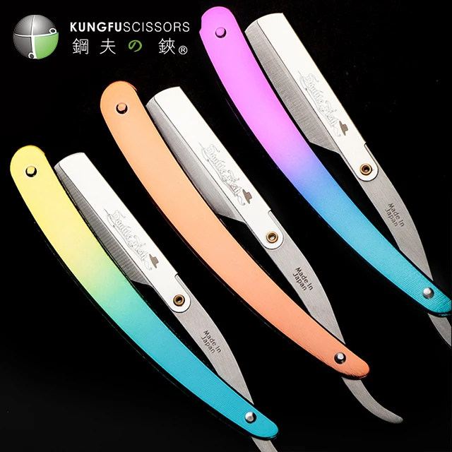 Kungfu Professional Razor Colors Of Razor Straight Razor Japanese Steel