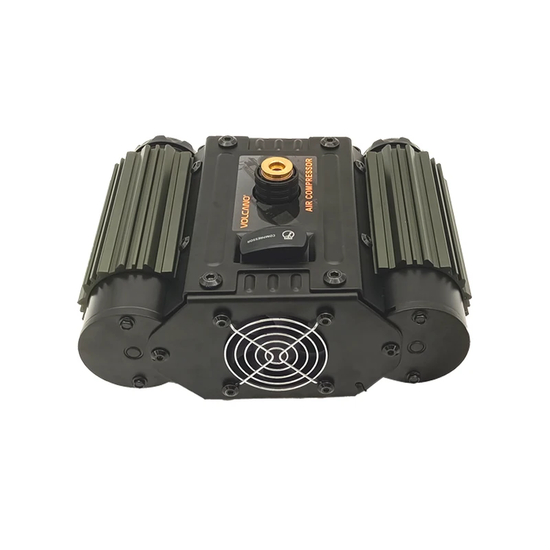 Tyre Inflator Twin Motor Tire Pump Mini Air Compressor Pump Twin Cylinder Tire Inflator Electric Portable 12v Universal VOLCANO