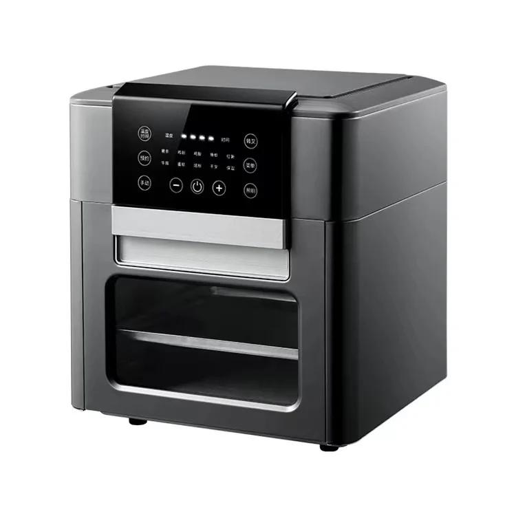 
12L 1700W Air Fryer Oven Healthy Smart Chicken Bread Pizza Oven Digital Electric Deep Fryers Toaster Ovens 