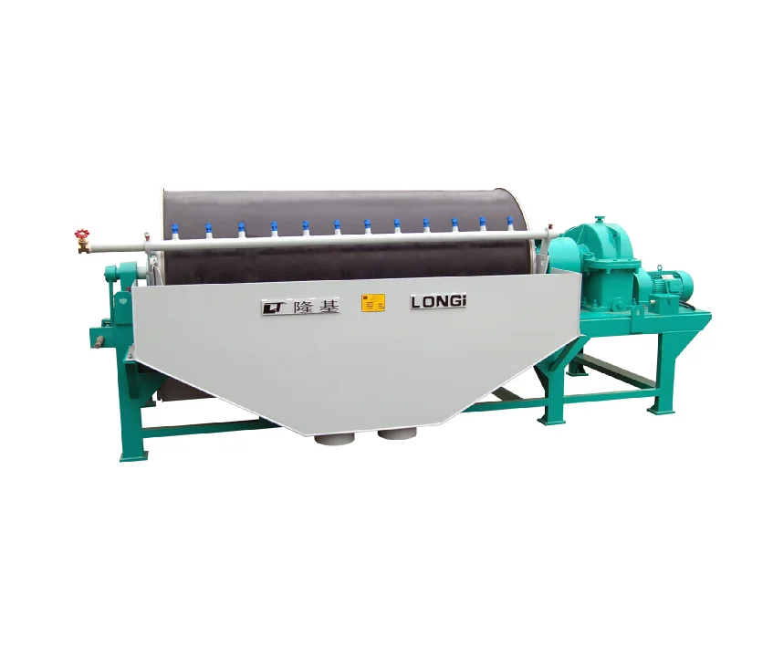 Iron Ore Concentrate Fe Grade Increase Wet Magnetic Separator Concurrent Tank