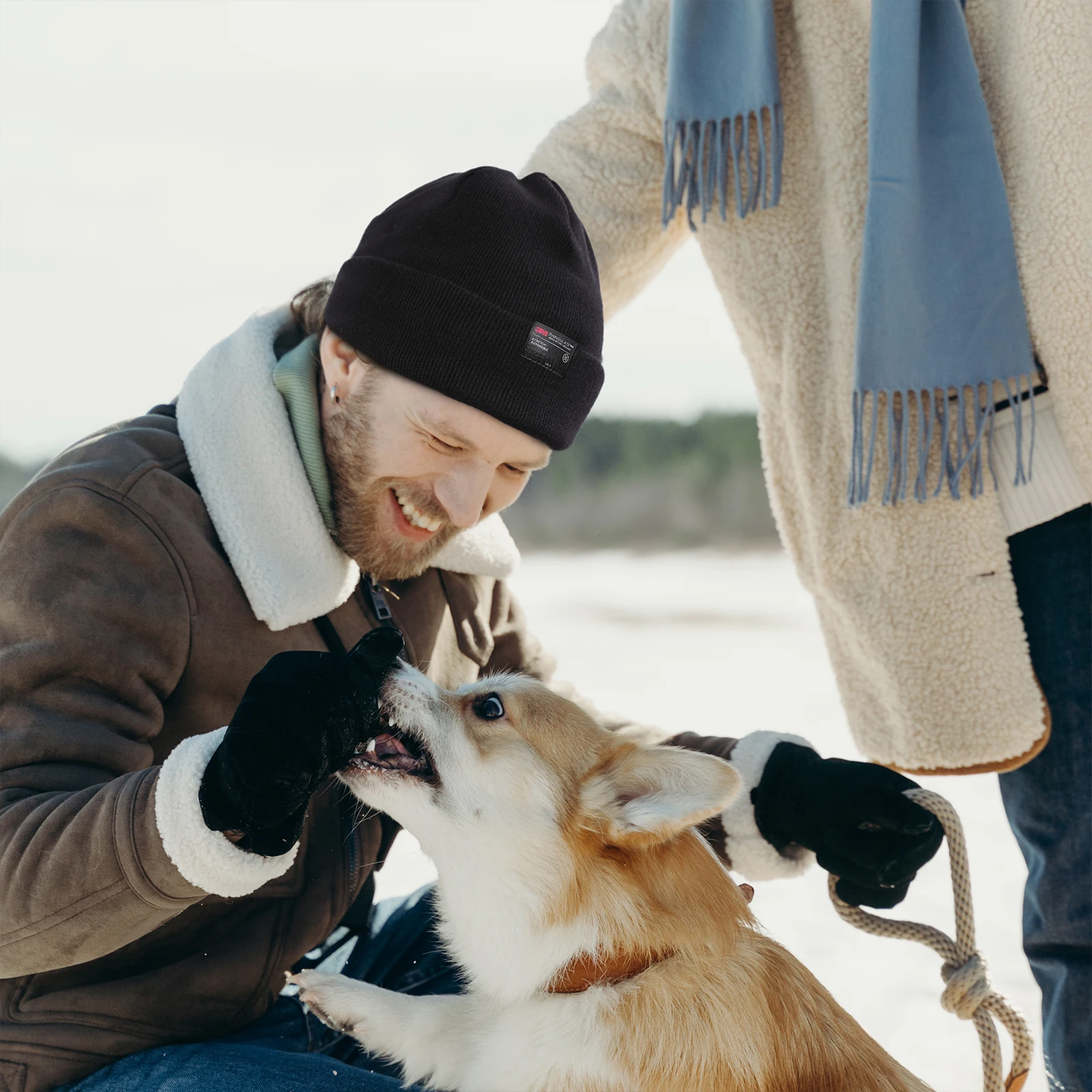 MOREOK Winter Hats for Men Women 3M Thinsulate Fleece Solf Lined Beanie Knit Hats Thermal Warm Ski Snow Caps One Size Fits All