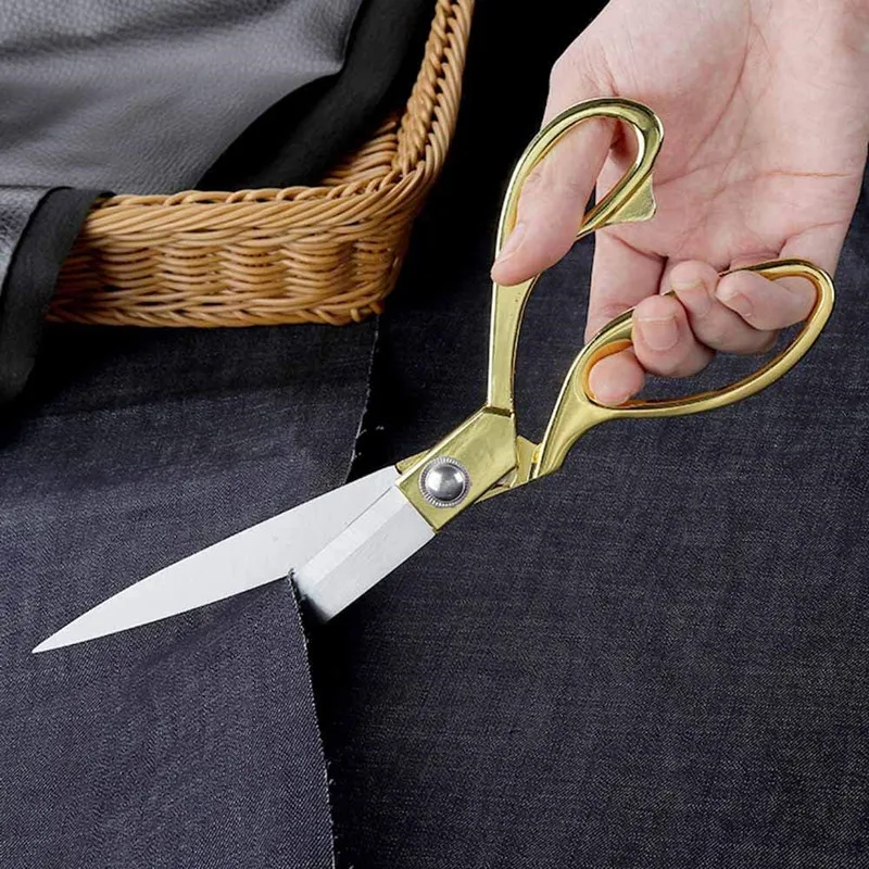 High Quality Stainless Steel Heavy Duty Tailor sewing scissors For Dressmaker Sewing Fabric