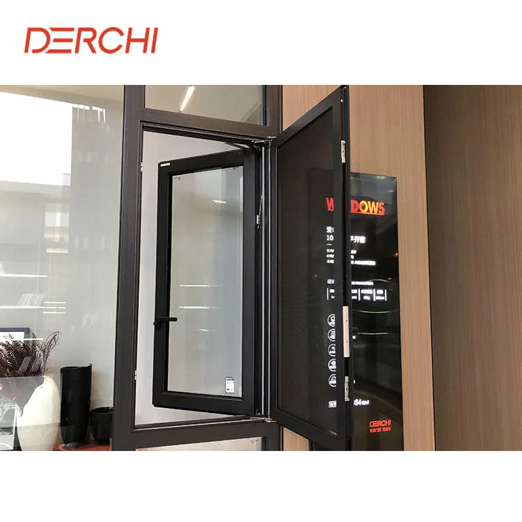 USA Hurricane Proof Impact Anodized Aluminium Casement Window