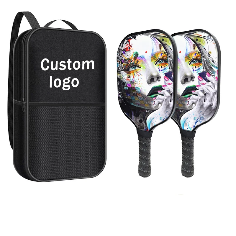 2024 t700 raw graphite carbon fiber pickleball racket thermoforming rough edgeless pickleball paddle