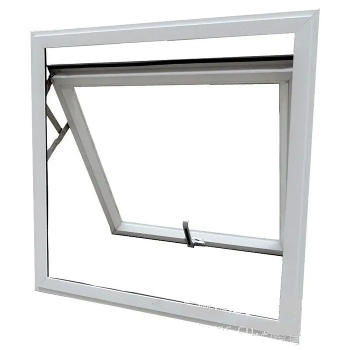 Wood Cladding Aluminum Iron Windows Glass Windows Panel Hurricane Impact Louver Windows