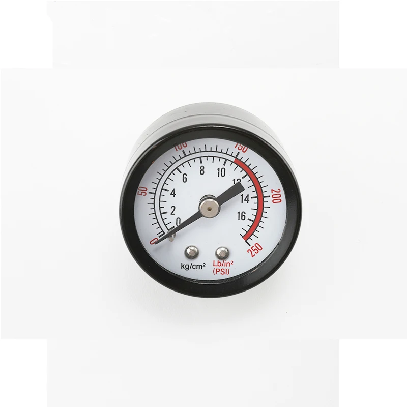 mini portable tyre tire air pressure gauge metal body dial tire gauge