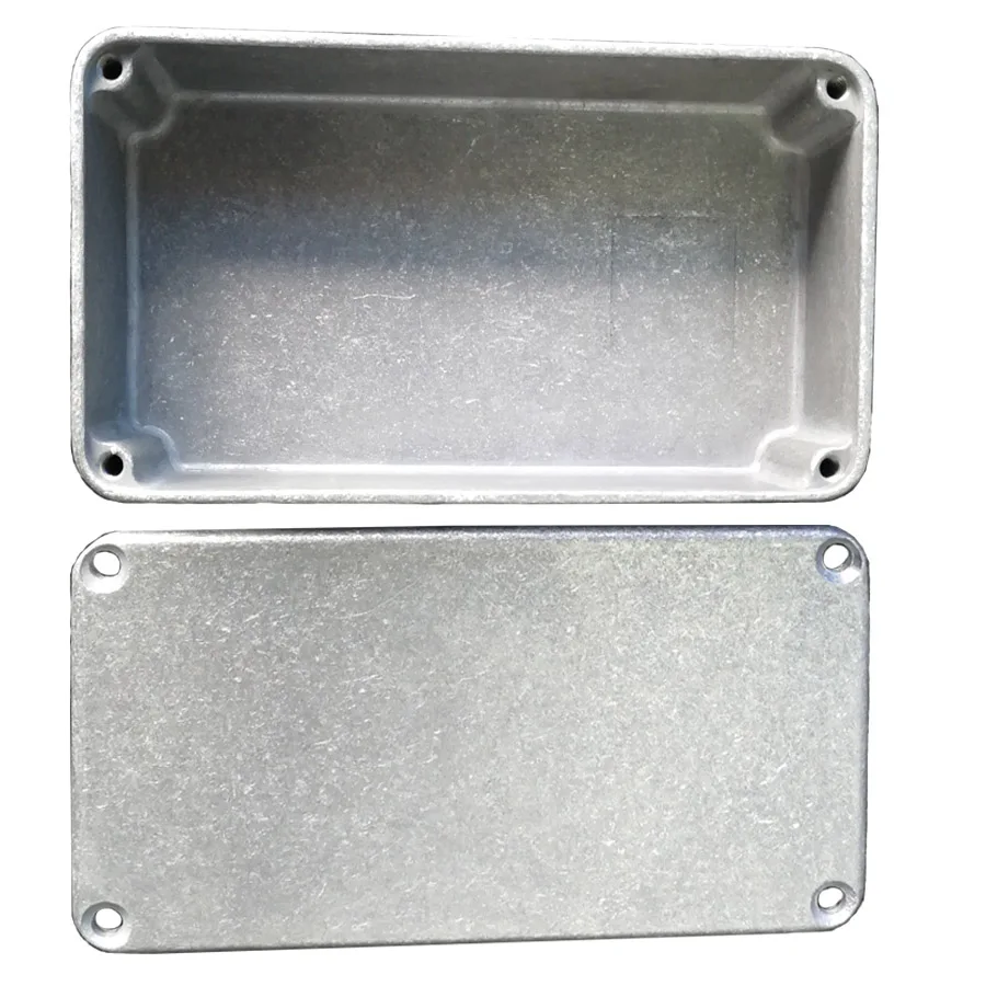 1590B 1590A Sizes 115x65x35mm Diecast Aluminum Metal Guitar Pedal Enclosure For Fuzz Pedal Box and Tremolo Pedal