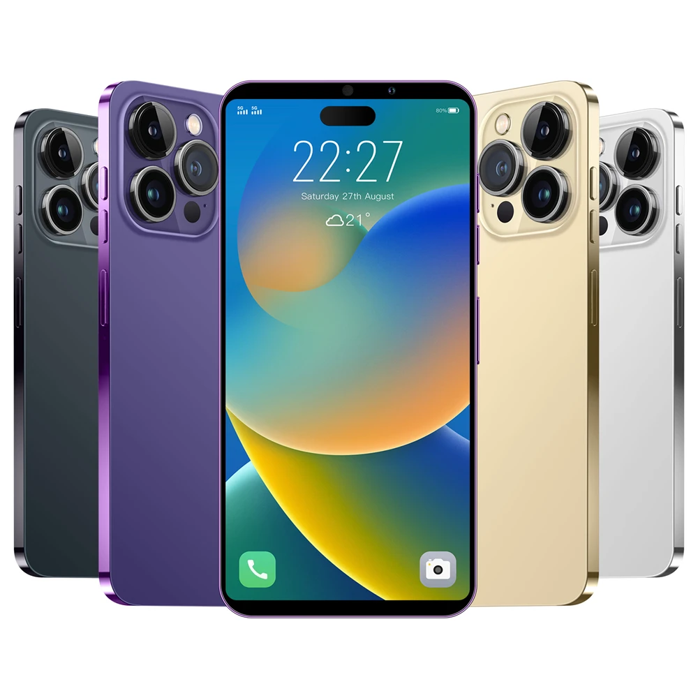 Hot selling 13pro 14pro cheapest cellphone global version unlocked i 14 pro max android phone cell mobile phone