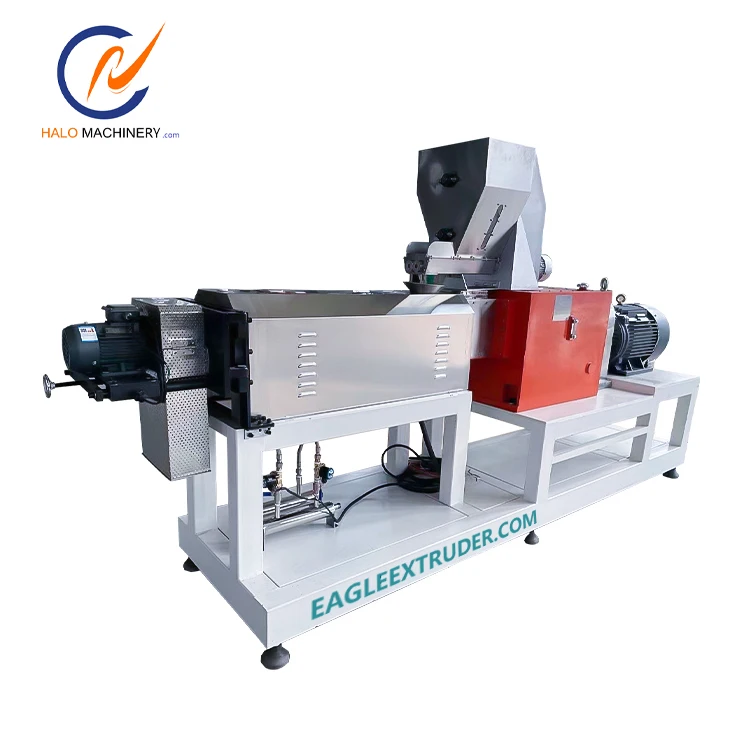 Jinan Halo Soy Protein Extrusion Machine for Soya Nuggets, Chunks, and Mince Production