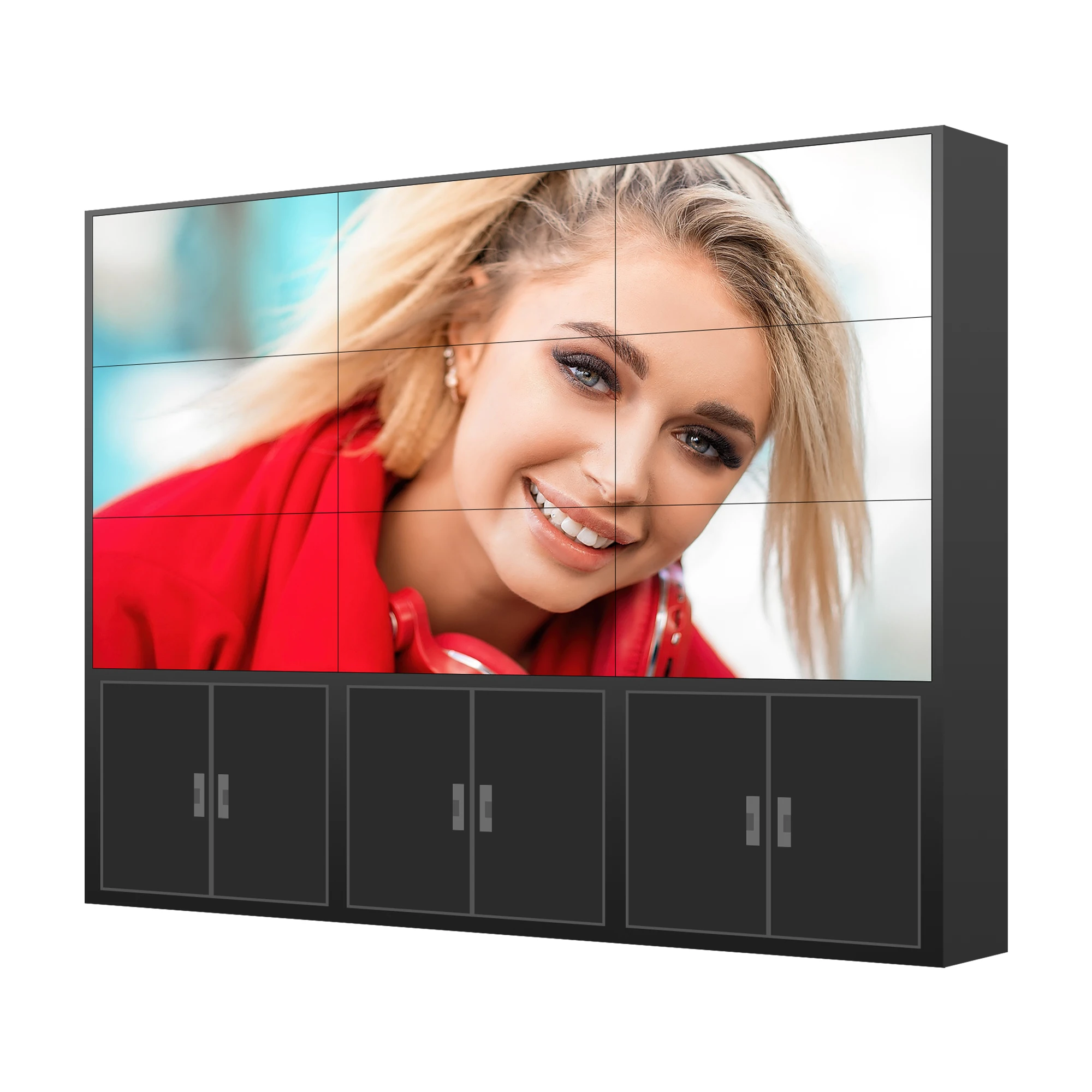 WALL Mounted Tft Commercial Touchscreen Lcd Advertising Screen Digital Signage and Display