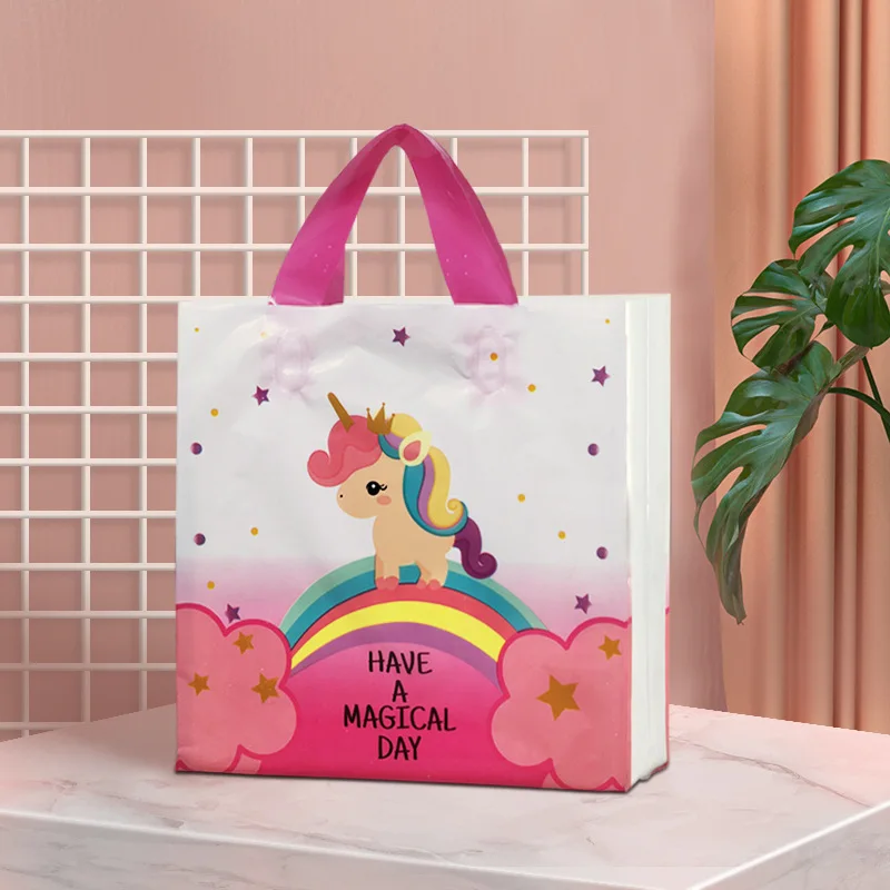 CTCX New Plastic Hand Clothing Bag Wholesale Private Label Shopping Plastic Bag Custom Victoria Secrets Plastic Bags With Logo