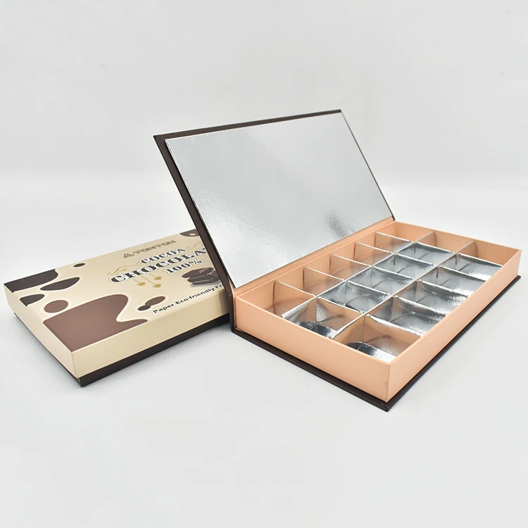 The daily dessert chocolate delivery boxes for frozen food are made of KT board material with an aluminum insulated box