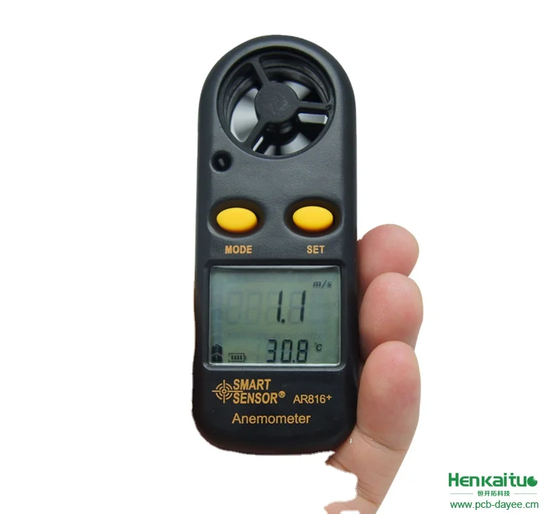 Industrial Wind Speed Sensor Digital Crane Cup Wireless Hot Wire Wind Speed Anemometer