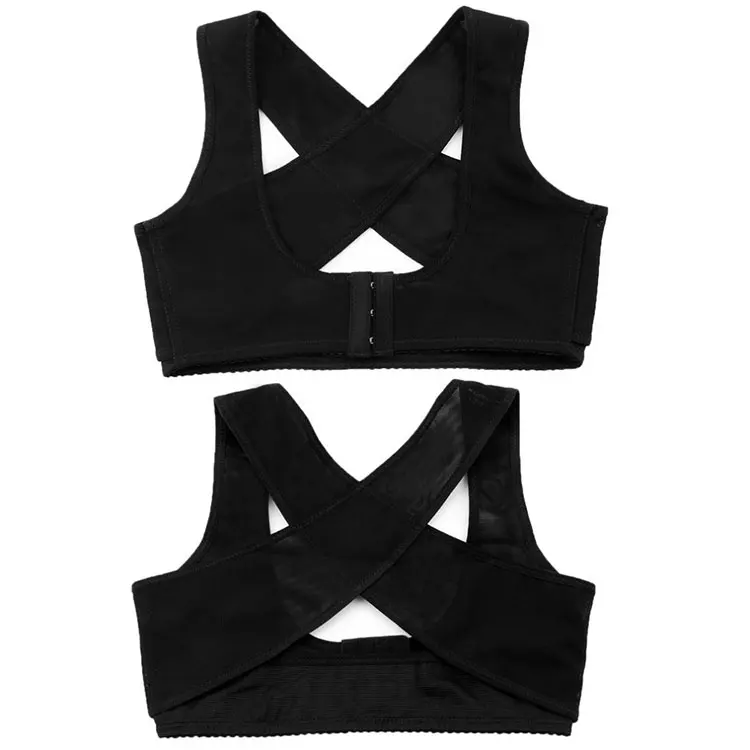Back Brace Posture Corrector Chest Support Nylon And Spandex Elastic Posture Corrector For Women