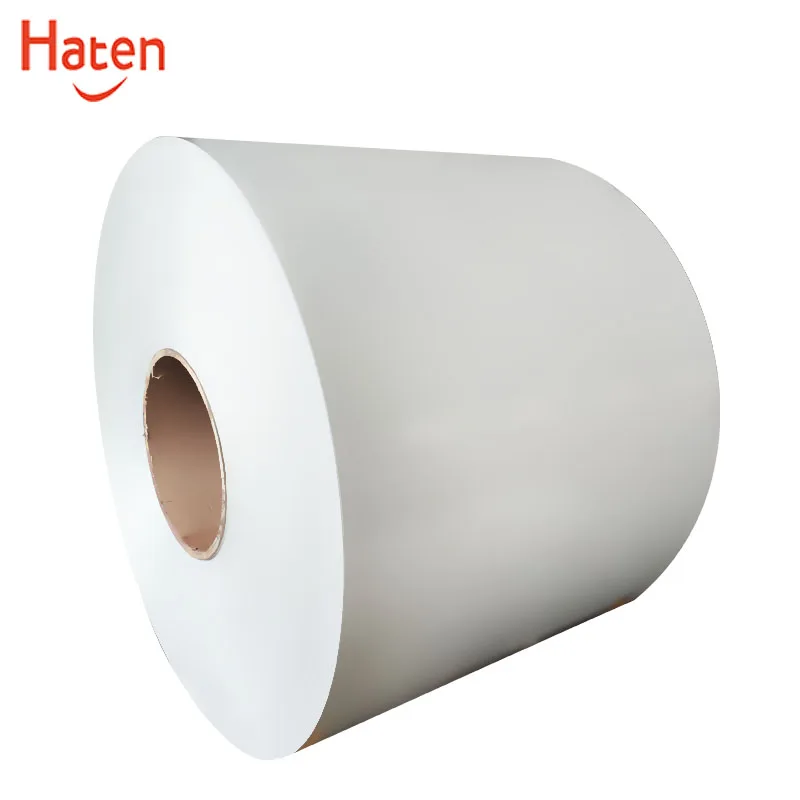 Color coated aluminum coil