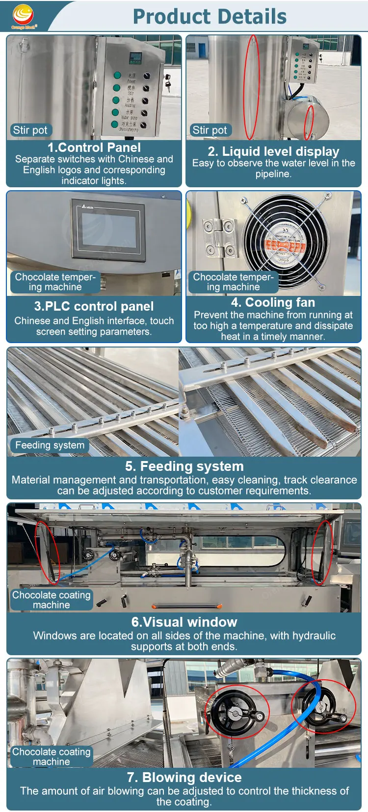 ORME Cake Chocolate Donut Dip Machine Cooling Device Chocolate Coating Production Line for Biscuit