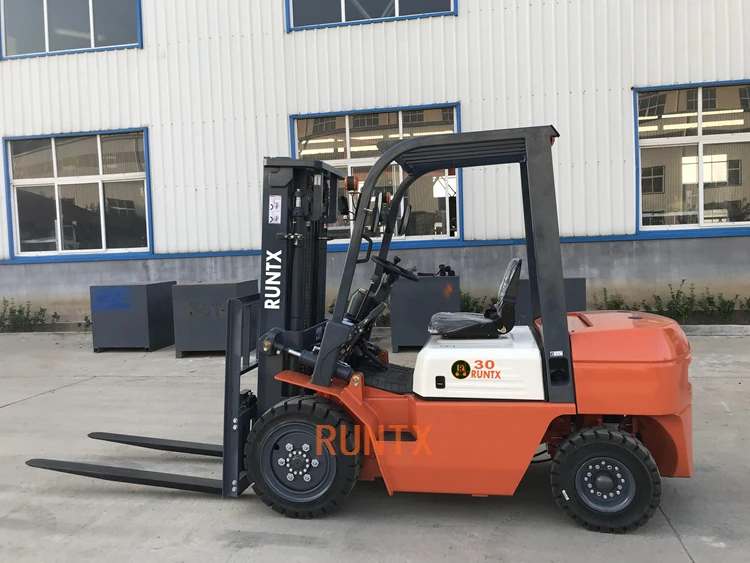 
RUNTX C-series 3 ton self loading forklift with China Xinchai engine diesel power forklift 