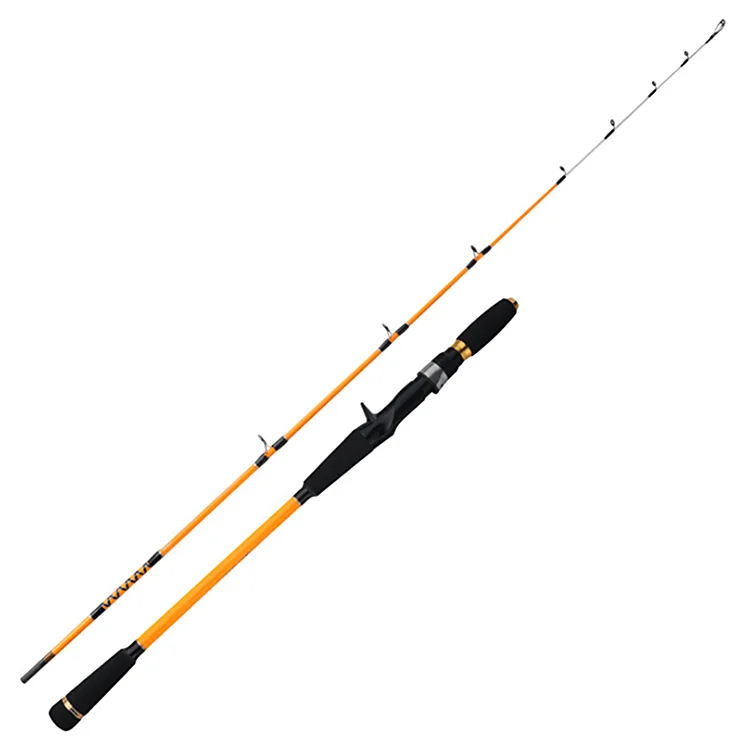 Sea Boat Slow Jigging Fishing Rods #60 1.55M 1.7M 2 Sections Carbon Fiber Saltwater Bottom Fishing Rod Spinning