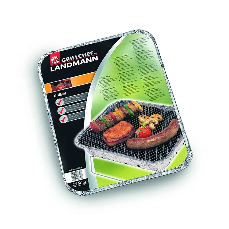 500g/600g/1000g Camping One Time Use Disposable Instant Grill