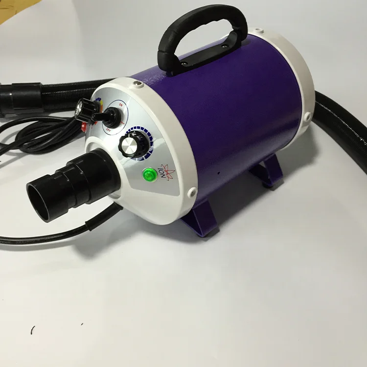Wholesale Hot Air 52m/S High Speed Stepless Adjustable Pet Grooming Hair Dryer 2800w High Power Quick Dry Pet Dog Dryer Machine