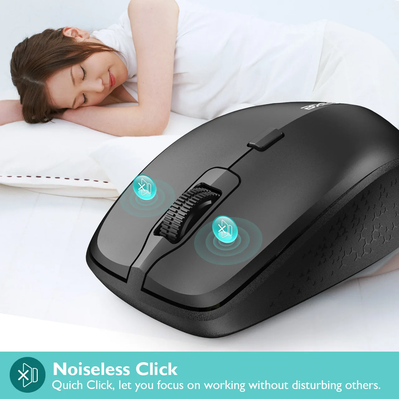 Manufacturer Gaming Office Computer Keyboard Microsoft DPI Adjustable Receiver Quiet Wireless Mouse