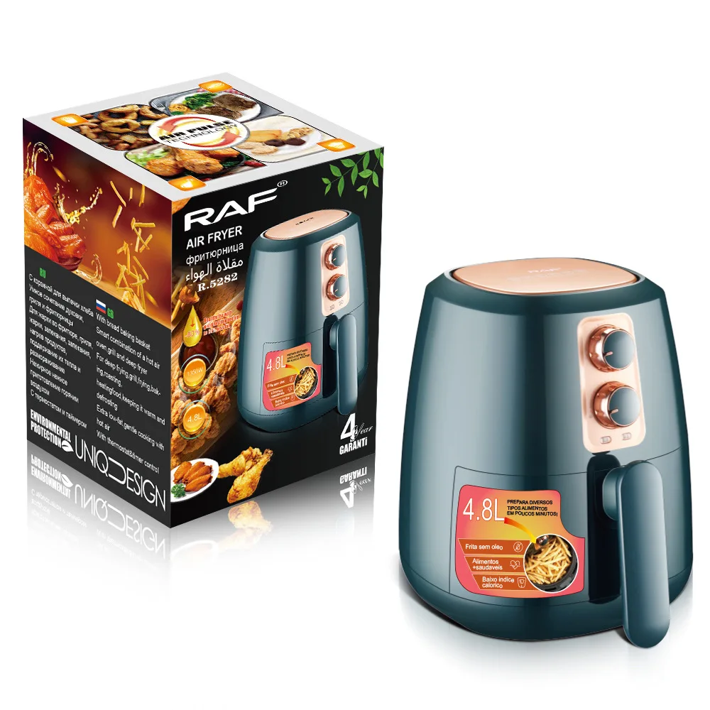 RAF Electric Air fryer Automatic Deep fryer without oil Air frying machine Deep fat fryer for home fries