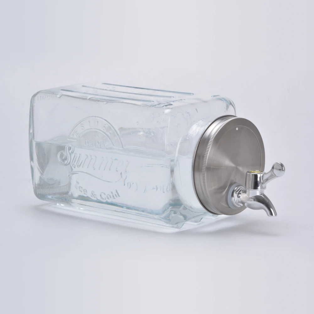 Home Party Summer Glass Bottles For Juice Beverage Fruit Juices Jar Wholesale Glass Milk Bottle