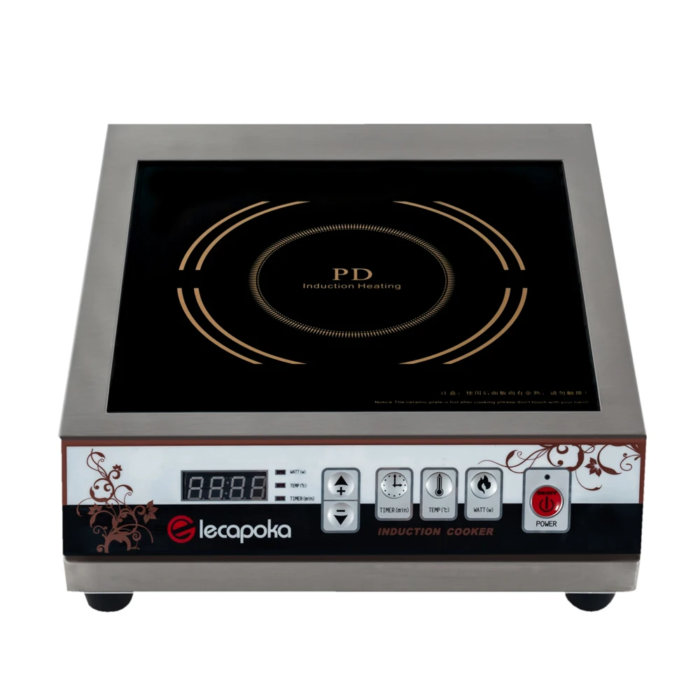 Elite platinum eind maxi-matic портативный мини индукционная плита сенсорная панель управления Коммерческая Индукционная