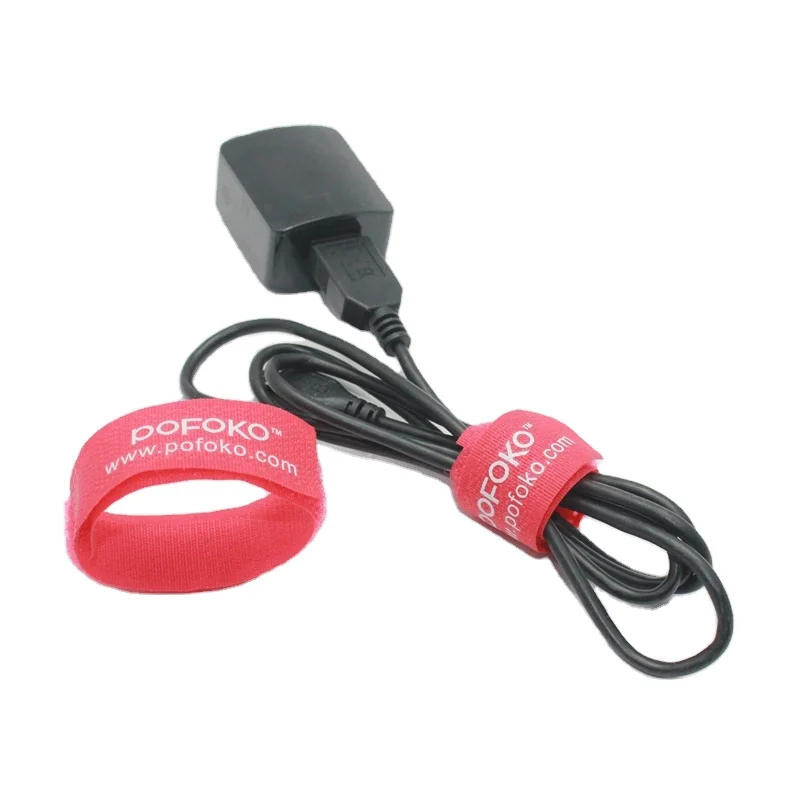 reusable colorful hook and loop cable tie