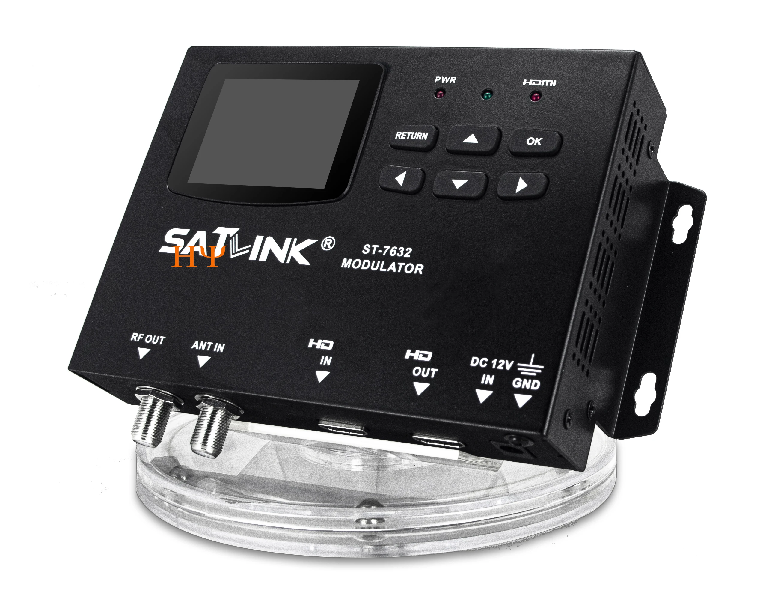 SATLINK ST-7632 DVB-T ISDB-T DVB-C Modulator Brazil 1 Route MPEG2 MPEG4 ST7632 Modulator Receiver Signal Source