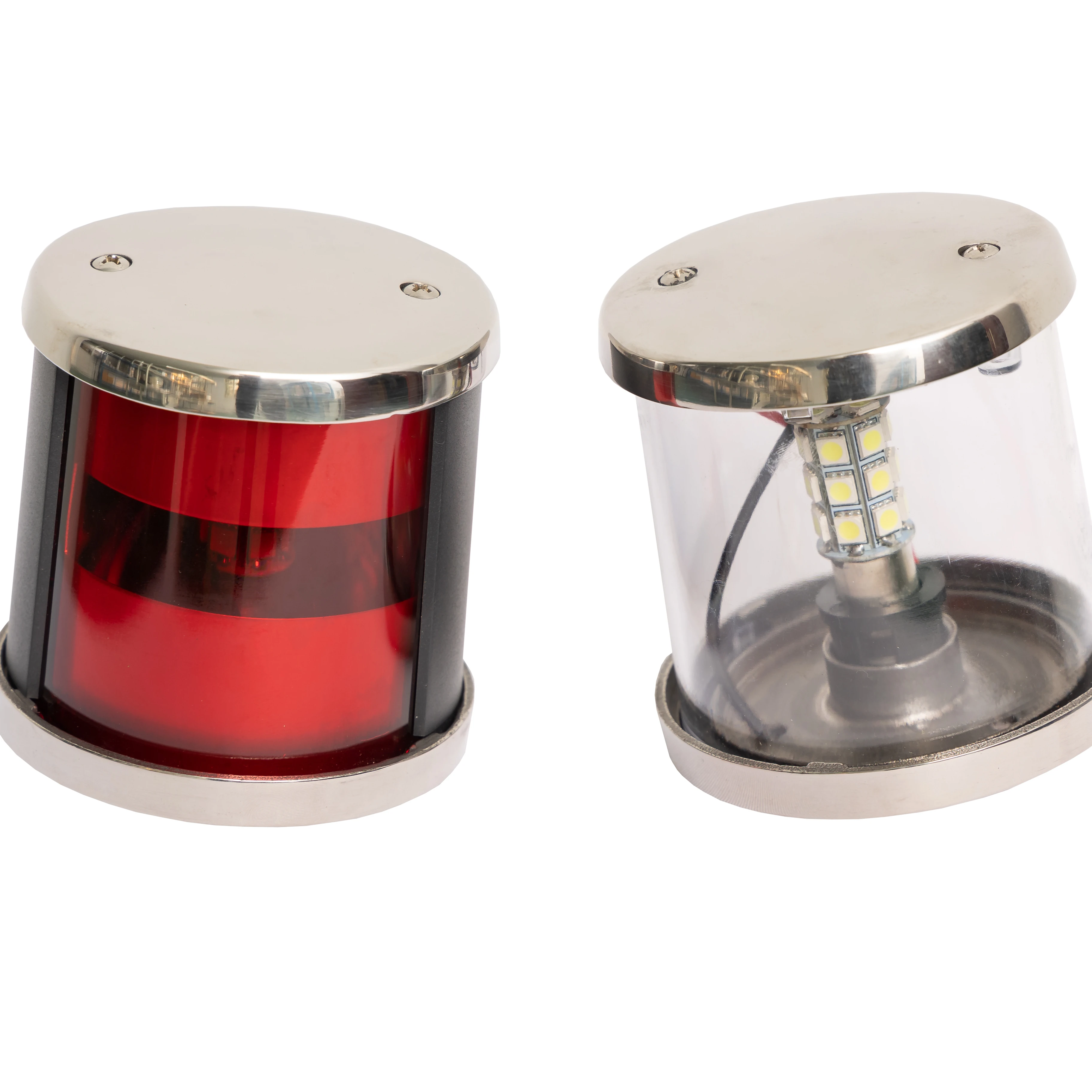 White LED plastic marine boat navigation signal anchor light