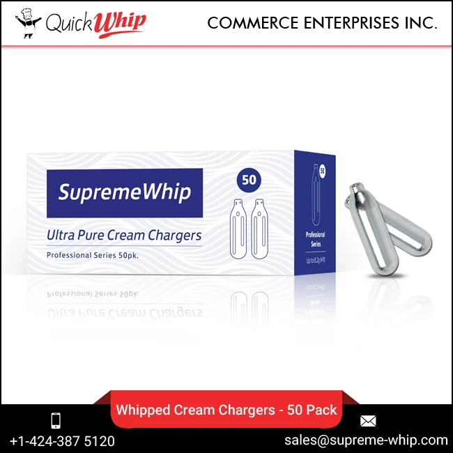 Amazon Leading Manufacturer of Whipped Cream Charger N2O