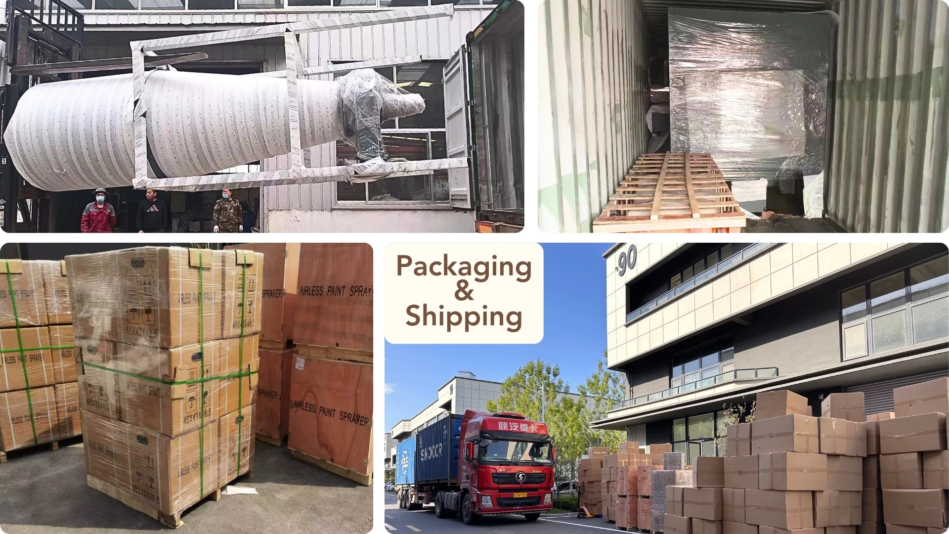 8 meters large industrial gas electric heating electrostatic powder coating painting curing oven