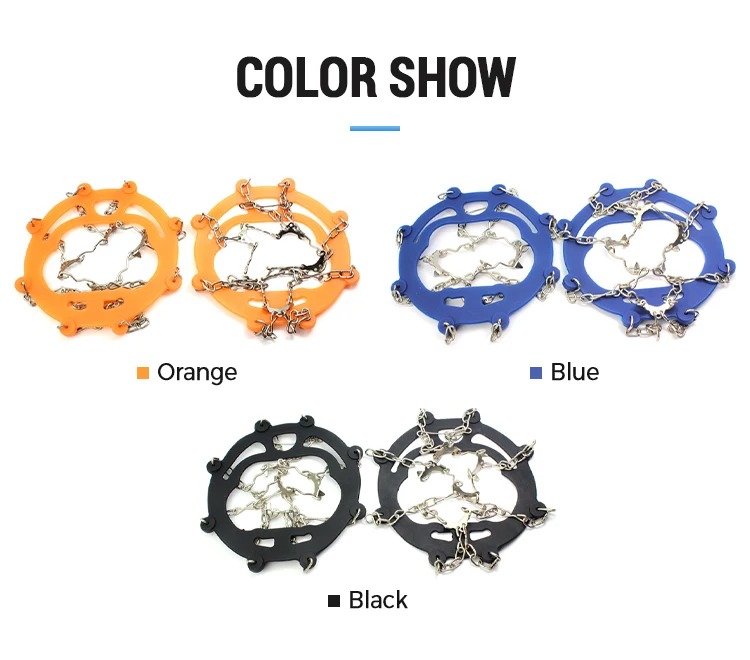 10 spikes ice snow grips ice grips cleats crampons ice cleats snow grips for boots shoes