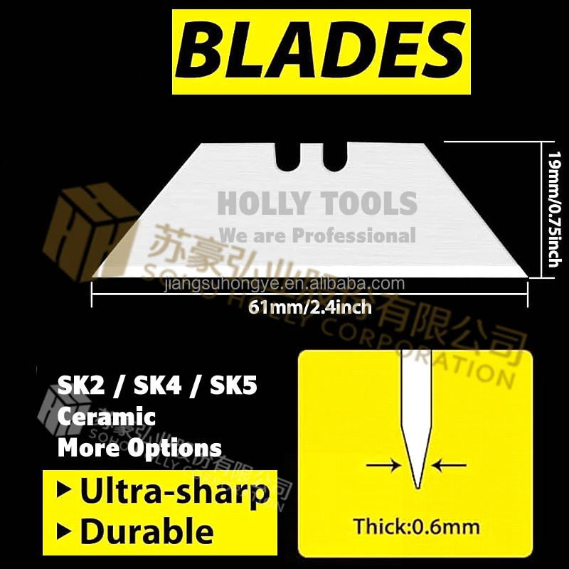 Multi Function Auto Self load Blade Utility Knife Automatic Adjust 3 position Cutting Depth Retractable Box Cutter with 5 Blades